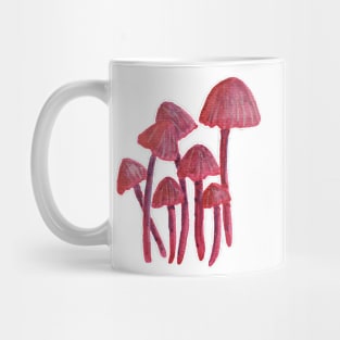 Pink mushrooms Mug